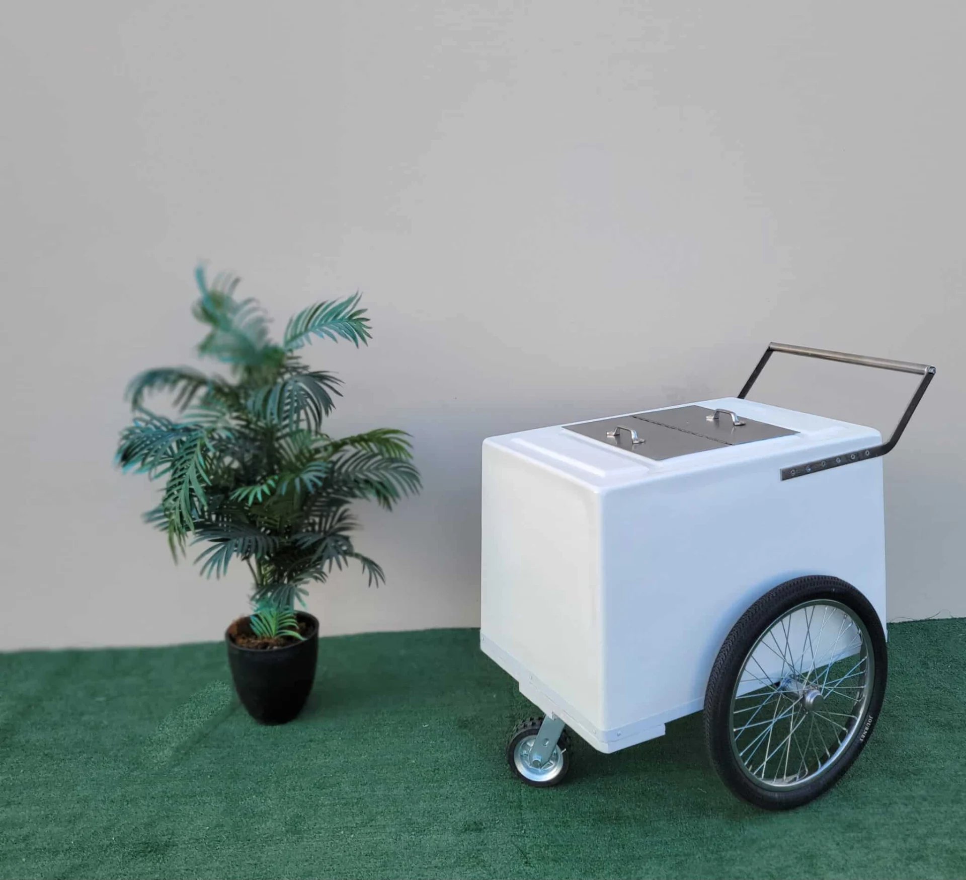 Standard Popsicle Cart with Bicycle Tires