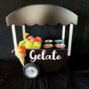 Table Top Gelato Cart