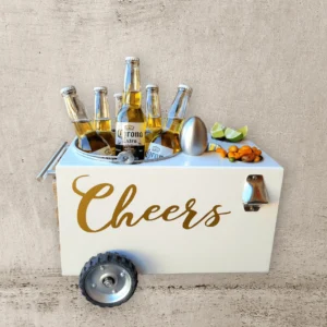 Table Top Beer Bucket Cart