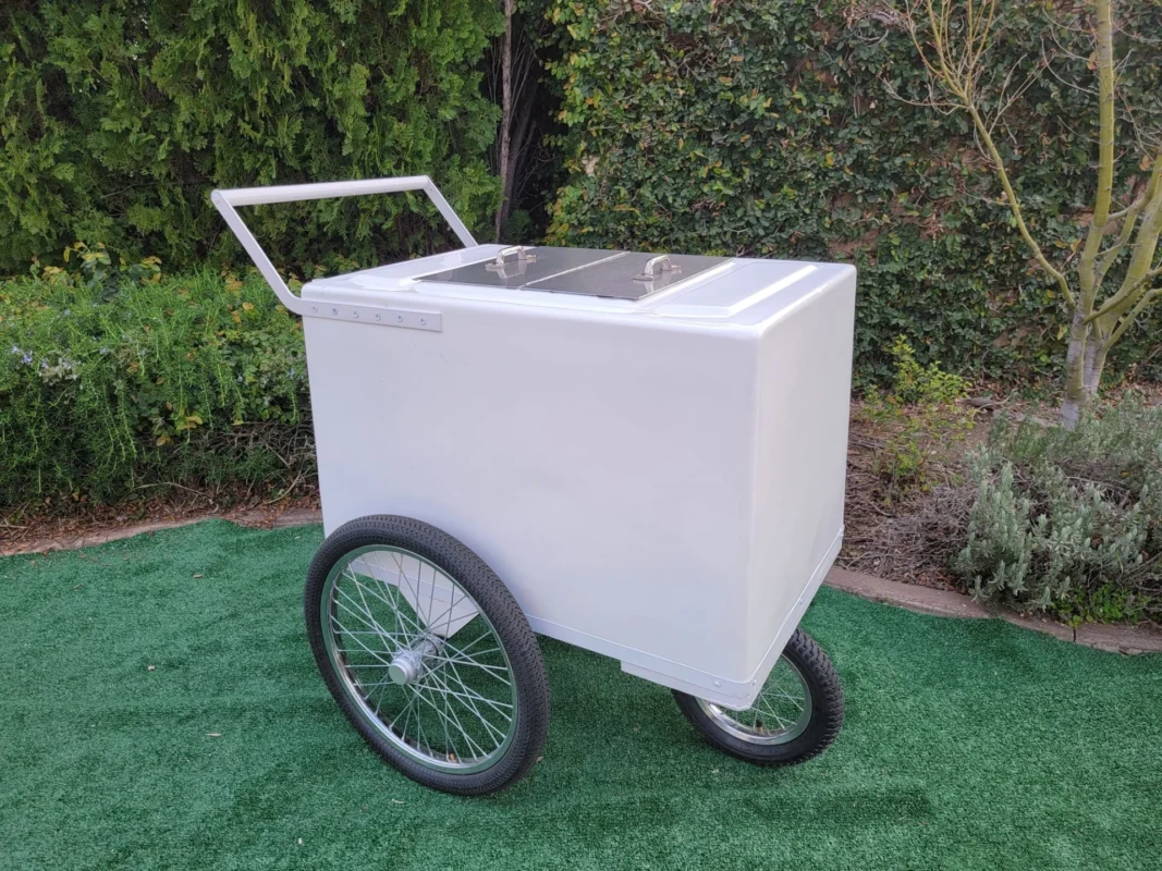Taller Popsicle Cart with Bicycle Tires