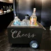 Bottle service Table Top Bar Cart